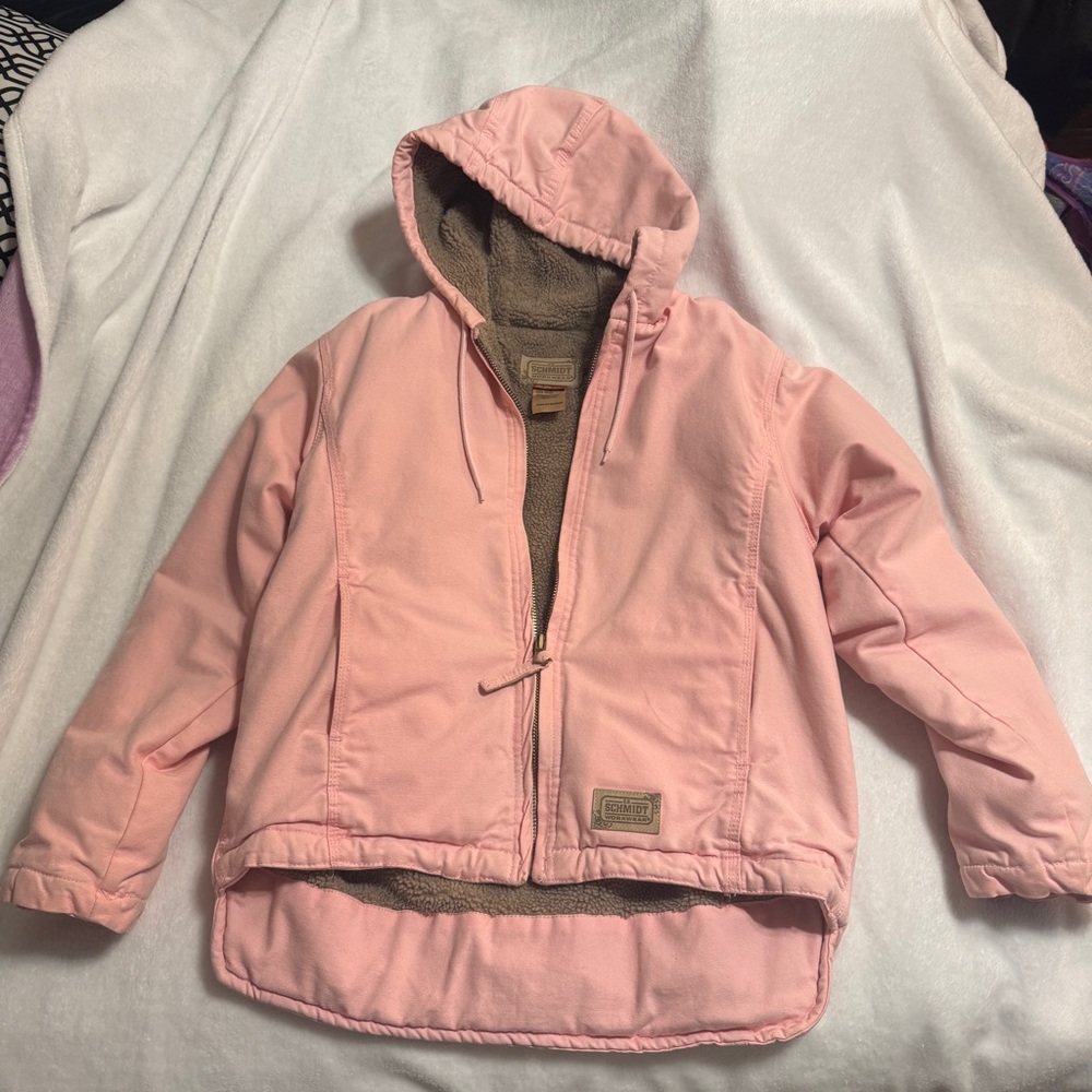 Schmidt Workwear light pink jacket